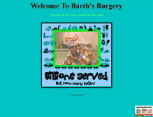 Tablet Screenshot of barthsburgery.com
